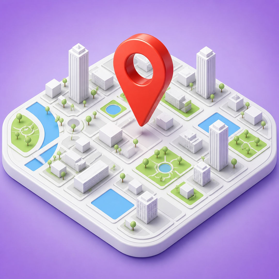 Hyperlocal geo targeting map